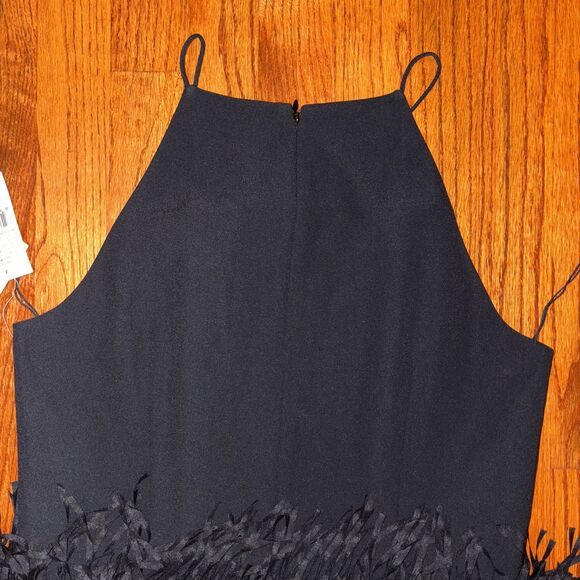 AIDAN MATTOX NWT Black Sleeveless Cocktail Dress Size 10 - Picture 6 of 7